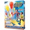 Lanard: Slam Shot Dual Challenge Air Powered Rocket - Outdoor Flying Toy, 4 Foam Rockets, Launcher & Stomp Pad, Soars Up To 75 Feet, Play, Kids Age 6+